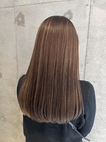 プラスシー(+C)&nbsp;ハイライトでクリーミーベージュ！福岡ハイライト/福岡ベージュ