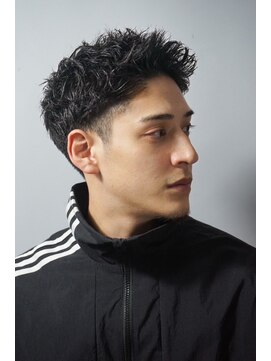 プレミアムバーバー 表参道店(PREMIUM BARBER produce by HIRO GINZA) ソフトツイストアップバング