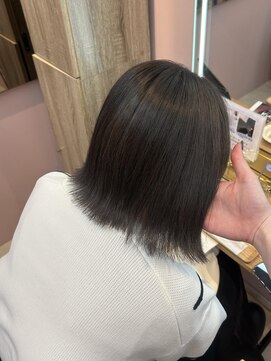 ソトエアンドマーブ 久喜店(SOTOE&marbb) グレージュで垢抜け暗髪