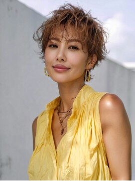 アルトリスト(Altruist Aging×HAIR&SPA) ★ダークアッシュ大人ガーリーボブ着物似合わせカット/髪質改善