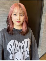 ジアン(JIEN)&nbsp;pink×dark brown