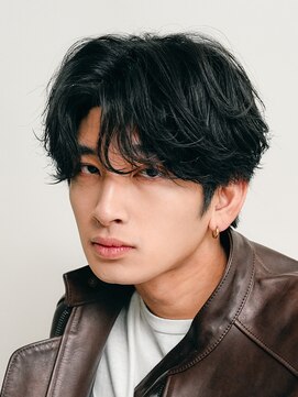 エリマ 武蔵小杉(elima) 武蔵小杉毛流れパーマニュアンスパーマセンターパート