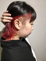 パーセント(percent)&nbsp;【％枚方】インナーカラー♪刈り上げレオパード