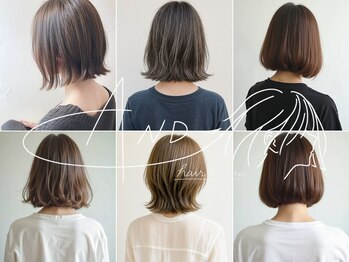 AND hair salon【アンド ヘア サロン】
