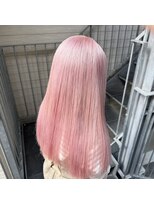 アン ブリーチ 大宮駅東口店(UN BLEACH)&nbsp;ブリーチ2回 ホワイトピンクカラー