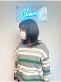 GLANZ_ハイライトカラー/くびれヘア/縮毛矯正/