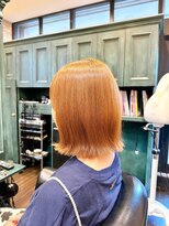 モナン 海老名(Monan)&nbsp;イヤリングカラー オレンジベージュ ミルクティーカラー