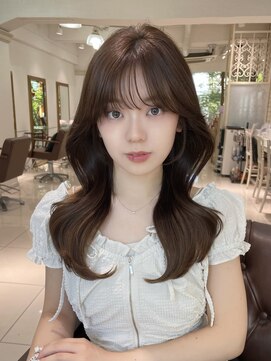 フォルテ 表参道店(FORTE) 【フォルテ千鶴】暗めカラー/ミディアムヘア/トリートメント