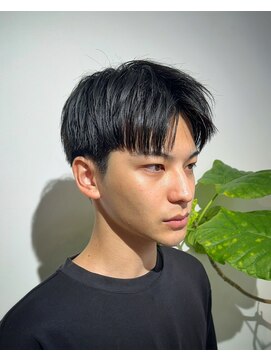 オリジン サロン(THE ORIGIN'S SALON) メンズマッシュショート/かきあげ/センターパート