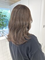 トリート 千葉店(TREAT)&nbsp;白髪ぼかしカラー/ミルクティーベージュ/イルミナカラー