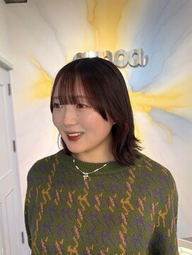 ほんのりピンクカラー