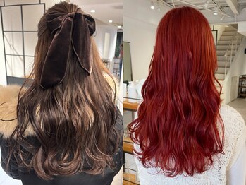 ナリー 裏寺(Nary)の写真/ナチュラルに＋αのデザインを◇ブリーチ有・無でもそれぞれ楽しめる似合うカラーをご提案します＊
