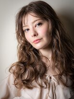 カバーヘアアンドスパ ブリス 浦和(COVER HAIR&SPA bliss)&nbsp;スモーキーブラウンドライパーマフェミニンロングz浦和20代30代