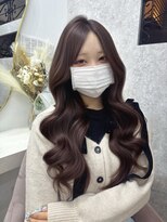 LOE【ロエ】大宮&nbsp;イメチェン/アンブレラカラー/前髪/ピンクベージュ[大宮]