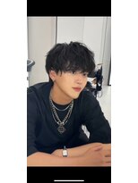 ナチュラル 渋谷(NATURAL)&nbsp;●フェザーパーマ／スパイキーショート［メンズ／渋谷]