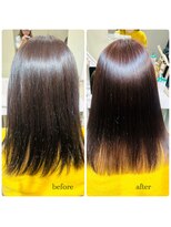 エイジングケアイフドット 明石大久保(if.) 超高濃度水素プレミアムエイジングケアストレート#縮毛矯正