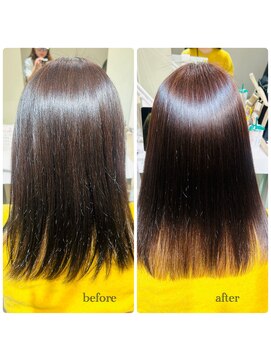 エイジングケアイフドット 明石大久保(if.) 超高濃度水素プレミアムエイジングケアストレート#縮毛矯正