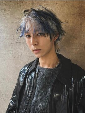 ネハス 栄(nehus.) 学割ブリーチハイライト髪質改善ダブルカラーレイヤーカット