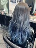 【ファッションカラー＆カット】＋炭酸スパ+トリートメント＆ホームケア付き