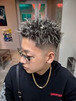 ナーリー(GNARLY)&nbsp;アフロツイスト×ホワイトメッシュ