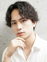NYNY MEN 海老江店【メンズサロン/メンズカット/メンズパーマ】【11/1OPEN(予定)】&nbsp;センターパート×ニュアンスパーマ×スパイラルパーマ
