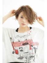 エアー 福岡(AIR)&nbsp;[air-FUKUOKA] 小顔に☆前髪長めショートボブ