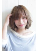 【RUSSO】毛先をまくだけ☆大人かわいい重ためボブ