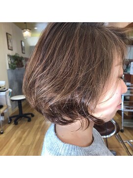 ヘアーフェロー HAIR fellow グラボブパーマ