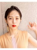 【Marl】濡れ髪ショートに赤リップメイク☆