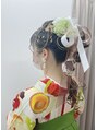 グランルッソ 岡山駅前(GRAN LUSSO) 卒業式袴着付けヘアアレンジ☆