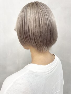 エイト ヘアサロン 渋谷本店(EIGHT) ケアブリーチ×ホワイトベージュ