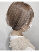 カモン(CAMON)&nbsp;[CAMON.  ]#シアーベージュ#ブリーチ無し#丸みショート