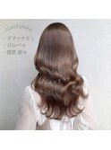 透明感カラー♪（アーモンドラテ）
