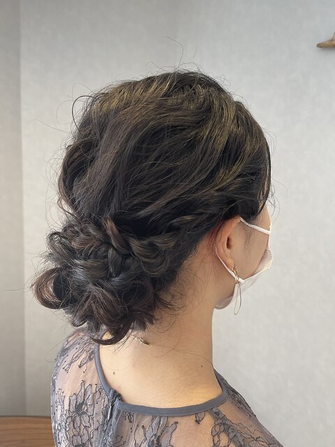 パーティーヘアセット