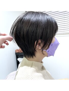 フレーム ヘア ルーム 天王寺駅前店(FRAME hair room) 小顔/くびれショート/20代/30代/40代