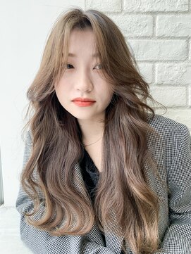 アイティーバイアルバム 藤沢店(IT by ALBUM) くびれロング_メルティカラーくびれヘアビタミンカラー_28868