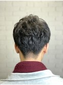 大人の男性パーマスタイル