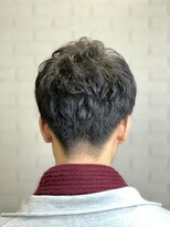 プレミアムバーバー 目黒店(PREMIUM BARBER produce by HIRO GINZA) 大人の男性パーマスタイル