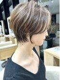(ATENA AVEDA) グレージュ　ショートボブ