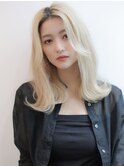 《Agu hair》女っぽ鎖骨ムギョル巻きロング