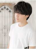 ≪mod's men≫ダークアッシュ×グランマッシュ抜け感ヘアc