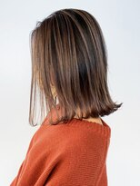 アイティー バイ アルバム 浦和店(IT by ALBUM) バレイヤージュ_外ハネボブセクションカラー_ba364362