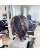 リッシュ 四街道店(Lish)&nbsp;シルバーウルフ×インナーパープル