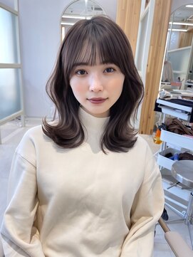 アフロートリノ(AFLOAT Leino) 似合わせ顔まわりカット小顔ヘア可愛いパッツン前髪から20代30代