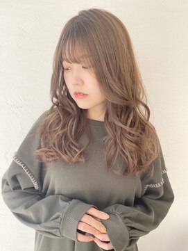 オーロ 西大寺店(ORO) 透明感あるミルクグレージュ