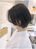 伸ばしかけの方におすすめ！大人ショートボブ