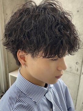 グッドタイムエフティフィフス 横浜西口(GoodTimes ft.fifth) 波巻きスパイラルパーマメンズマッシュツイストスパイラルパーマ