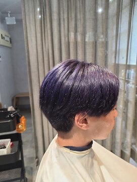 アニュー ヘア アンド ケア(a New hair&care) 20代30代ダブルカラーブリーチラベンダー