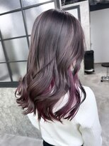 チル(chill)&nbsp;グレージュ＊インナーカラーパープル