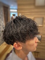 銀座マツナガ 神田店 メンズパーマ波巻きスパイラルパーマ